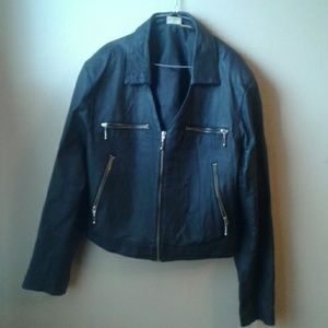 Leather jacket